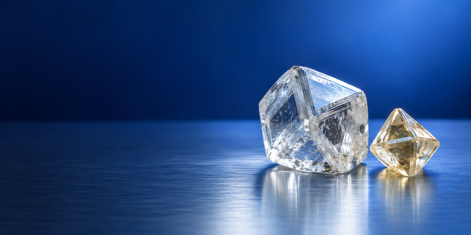 Illustrative industrial diamond composition
